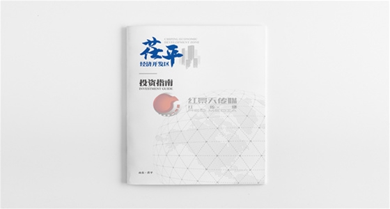 青岛茌平经济开发区画册设计
